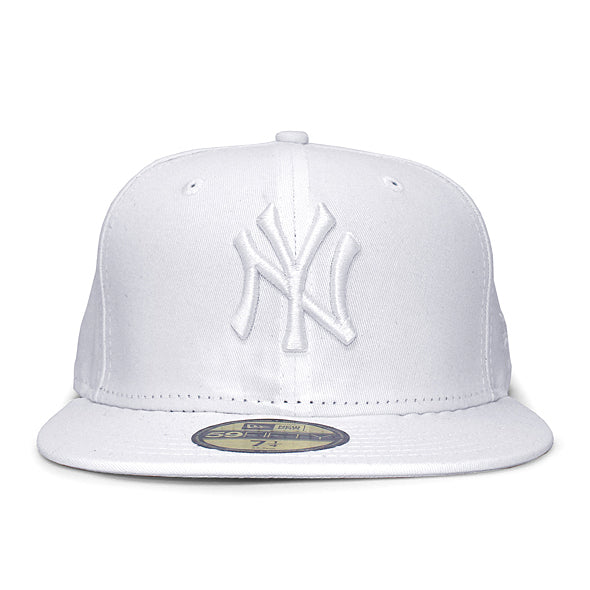 ニューエラ キャップ 59FIFTY ニューヨーク ヤンキース WHITEOUT