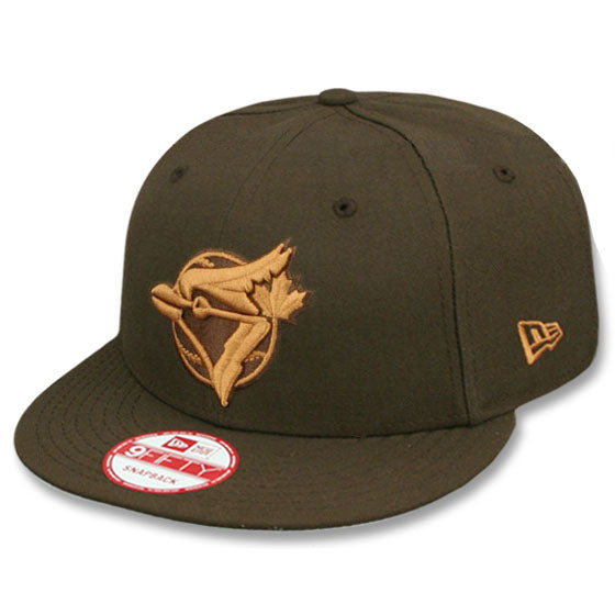 ニューエラ 9FIFTY トロント ブルージェイズ MLB TEAM-BASIC SNAPBACK CAP BROWN-WHEAT