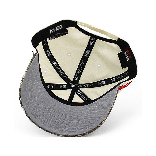 ニューエラ キャップ 19TWENTY UFC MERICA SNAPBACK CAP CREAM