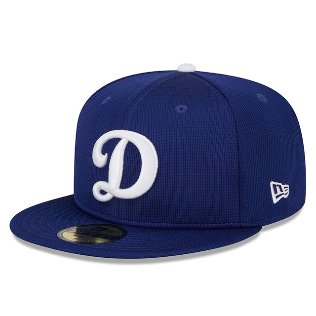 ニューエラ キャップ 海外取寄 59FIFTY ロサンゼルス ドジャース 2024 MLB SPRING TRANING FITTED CAP ROYAL BLUE