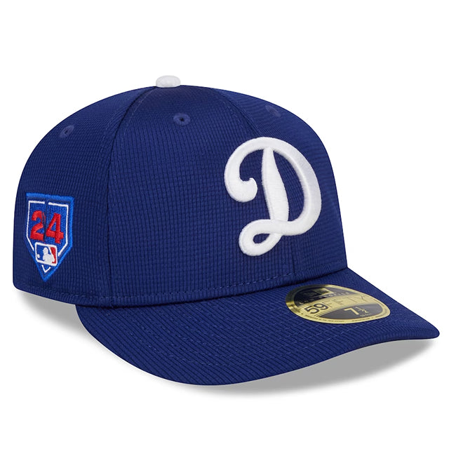 ニューエラ キャップ 海外取寄  LP59FIFTY ロサンゼルス ドジャース 2024 MLB SPRING TRANING FITTED CAP ROYAL BLUE