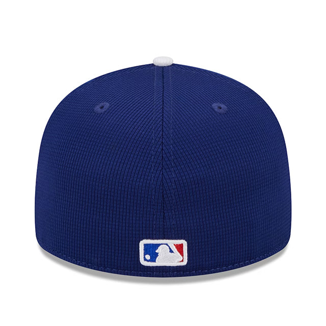 ニューエラ キャップ 海外取寄  LP59FIFTY ロサンゼルス ドジャース 2024 MLB SPRING TRANING FITTED CAP ROYAL BLUE