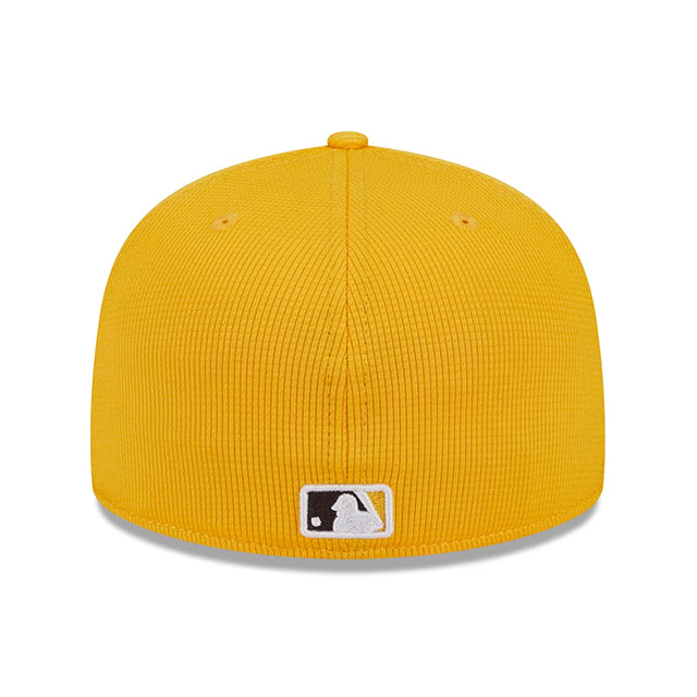 ニューエラ キャップ 海外取寄 59FIFTY サンディエゴ パドレス 2024 MLB SPRING TRANING FITTED CAP GOLD
