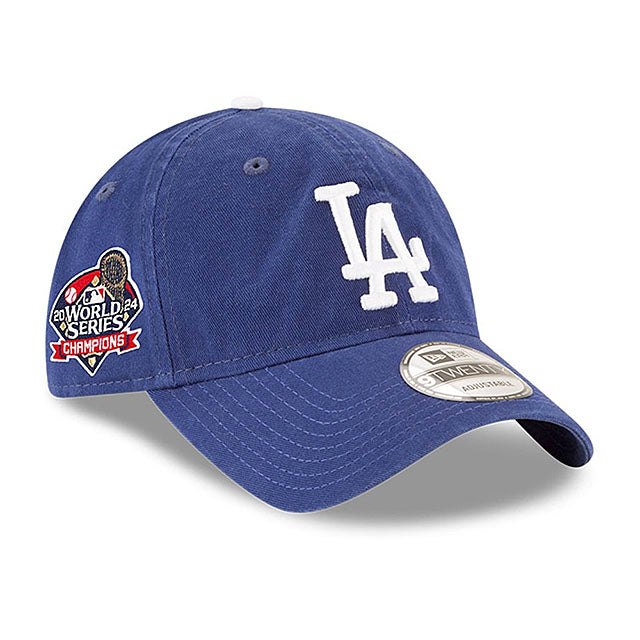 2024 ワールドシリーズチャンピオンモデル ニューエラ キャップ 9TWENTY ロサンゼルス ドジャース WORLD SERIES CHAMPIONS STRAPBACK CAP BLUE