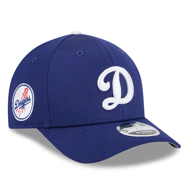 ニューエラ キャップ 9FORTY M-CROWN スナップバック ロサンゼルス ドジャース MLB 2025 MLB BATTING PRACTICE BP SNAPBACK CAP ROYAL BLUE