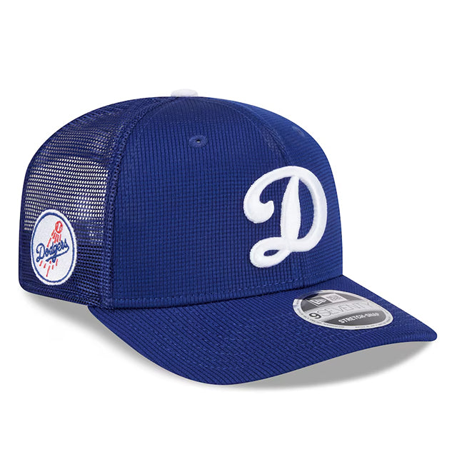 ニューエラ キャップ 9SEVENTY ストレッチ スナップバック ロサンゼルス ドジャース MLB 2025 MLB BATTING PRACTICE BP STRETCH MESH SNAPBACK CAP ROYAL BLUE