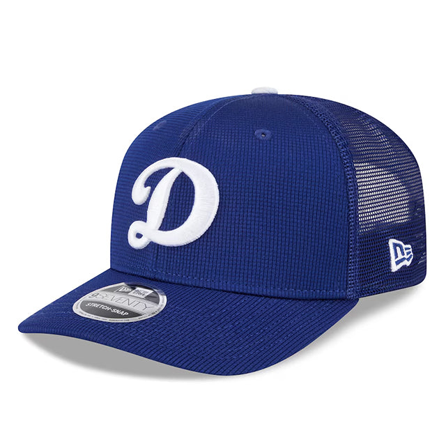 ニューエラ キャップ 9SEVENTY ストレッチ スナップバック ロサンゼルス ドジャース MLB 2025 MLB BATTING PRACTICE BP STRETCH MESH SNAPBACK CAP ROYAL BLUE