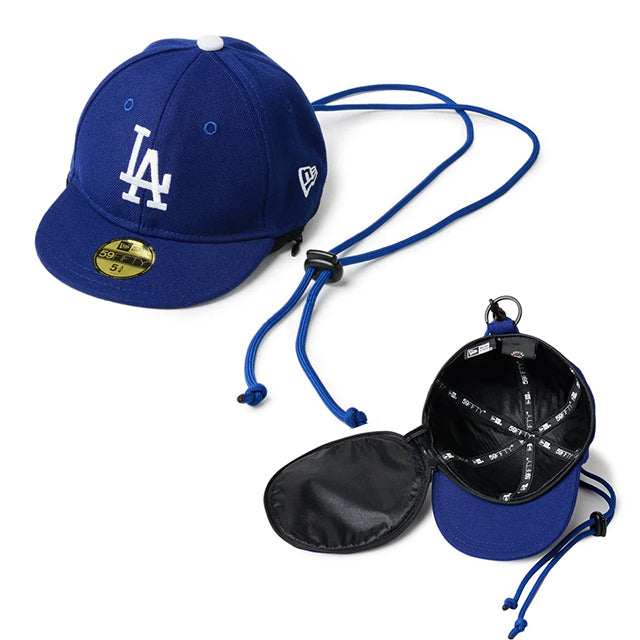 ニューエラ キャップポーチ ストラップ付 ヤンキース ドジャース CAP POUCH MEDIUM NECK STRAP