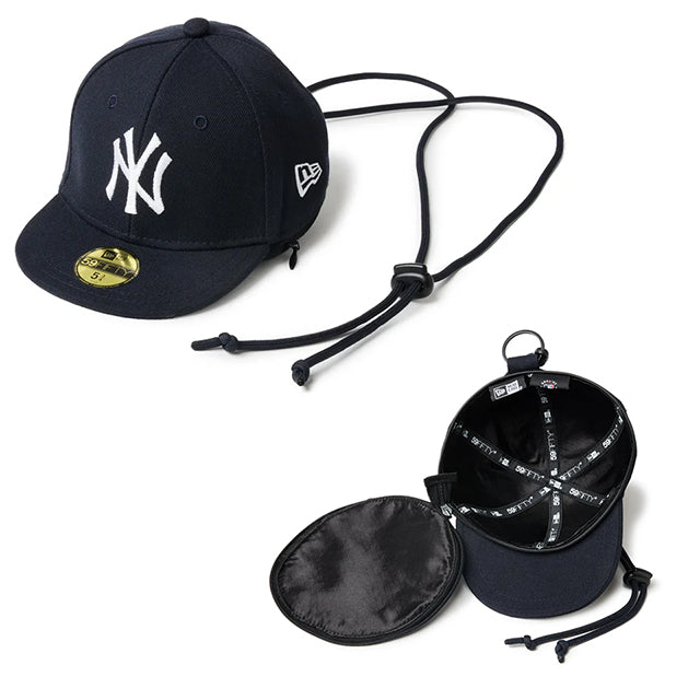 ニューエラ キャップポーチ ストラップ付 ヤンキース ドジャース CAP POUCH MEDIUM NECK STRAP