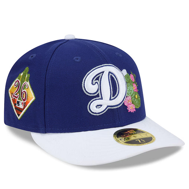ニューエラ キャップ 海外取寄 LP59FIFTY ロサンゼルス ドジャース 2026 MLB SPRING TRAINING LOW CROWN FITTED CAP ROYAL BLUE WHITE