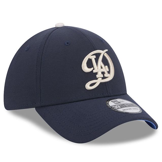 海外取寄 シティコネクト ニューエラ キャップ 39THIRTY ロサンゼルス ドジャース MLB CITY CONNECT FLEX FIT CAP NAVY
