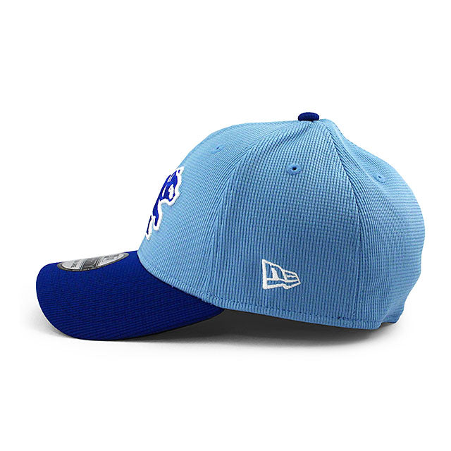 ニューエラ キャップ 39THIRTY シカゴ カブス 2025 MLB SPRING TRAINING BP FLEX FIT CAP LT BLUE