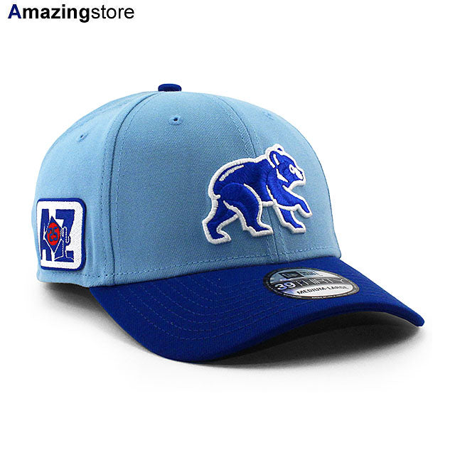 ニューエラ キャップ 39THIRTY シカゴ カブス 2025 MLB SPRING TRAINING BP FLEX FIT CAP LT BLUE