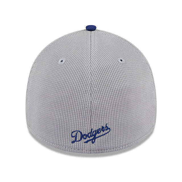 ニューエラ キャップ 39THIRTY ロサンゼルス ドジャース 2025 MLB BATTING PRACTICE BP FLEX FIT CAP GRAY