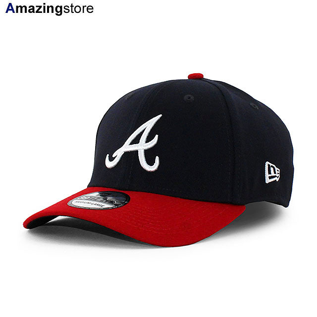 ニューエラ キャップ 39THIRTY アトランタ ブレーブス MLB TEAM CLASSIC FLEX FIT CAP NAVY