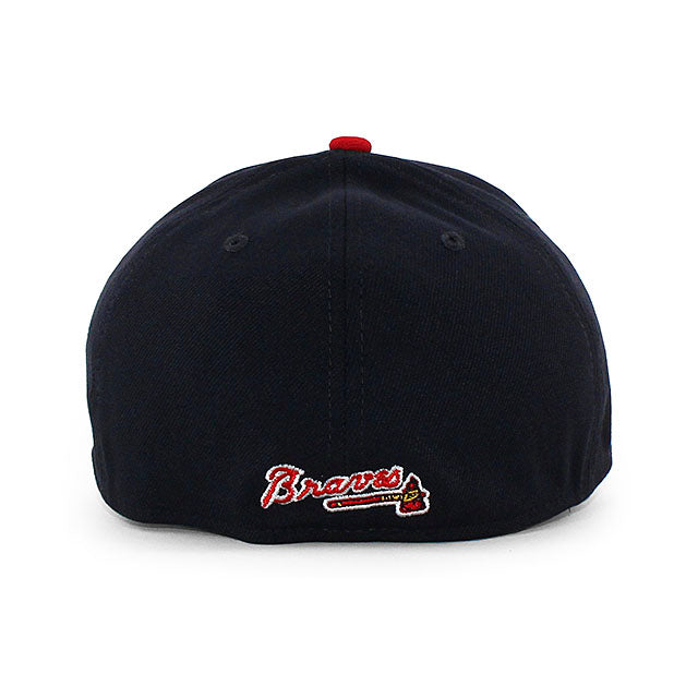 ニューエラ キャップ 39THIRTY アトランタ ブレーブス MLB TEAM CLASSIC FLEX FIT CAP NAVY
