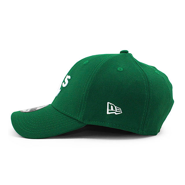 ニューエラ キャップ 39THIRTY オークランド アスレチックス MLB TEAM CLASSIC FLEX FIT CAP GREEN