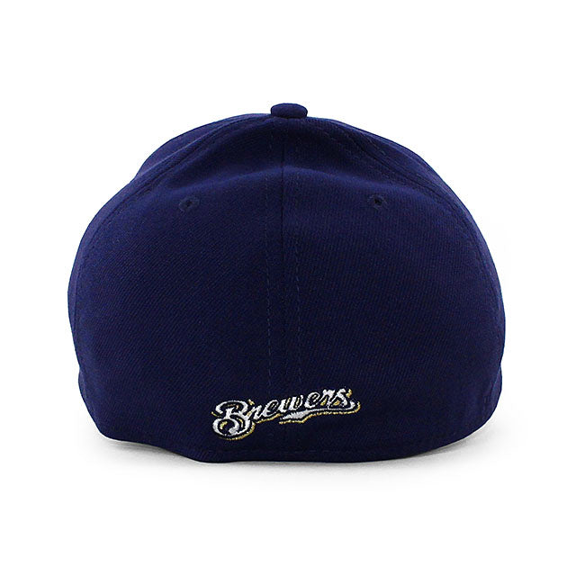 ニューエラ キャップ 39THIRTY ミルウォーキー ブルワーズ MLB TEAM CLASSIC FLEX FIT CAP NAVY