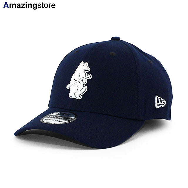ニューエラ キャップ 39THIRTY シカゴ カブス MLB COOPERSTOWN TEAM CLASSIC FLEX FIT CAP NAVY