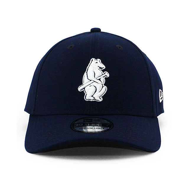 ニューエラ キャップ 39THIRTY シカゴ カブス MLB COOPERSTOWN TEAM CLASSIC FLEX FIT CAP NAVY
