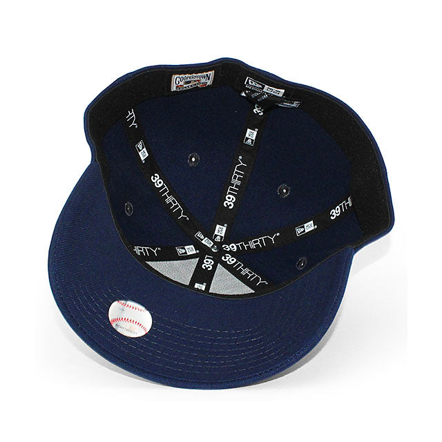 ニューエラ キャップ 39THIRTY シカゴ カブス MLB COOPERSTOWN TEAM CLASSIC FLEX FIT CAP NAVY