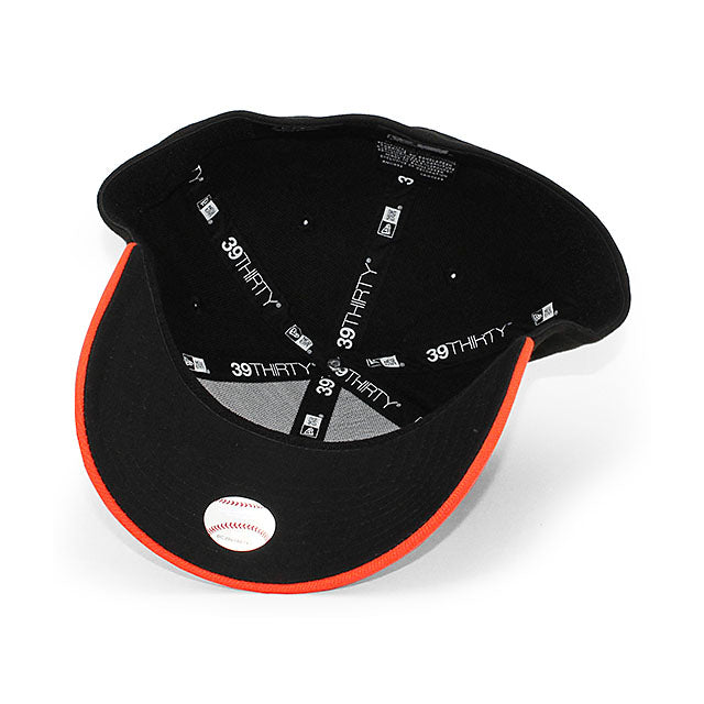 ニューエラ キャップ 39THIRTY ボルチモア オリオールズ MLB TEAM CLASSIC FLEX FIT CAP BLACK