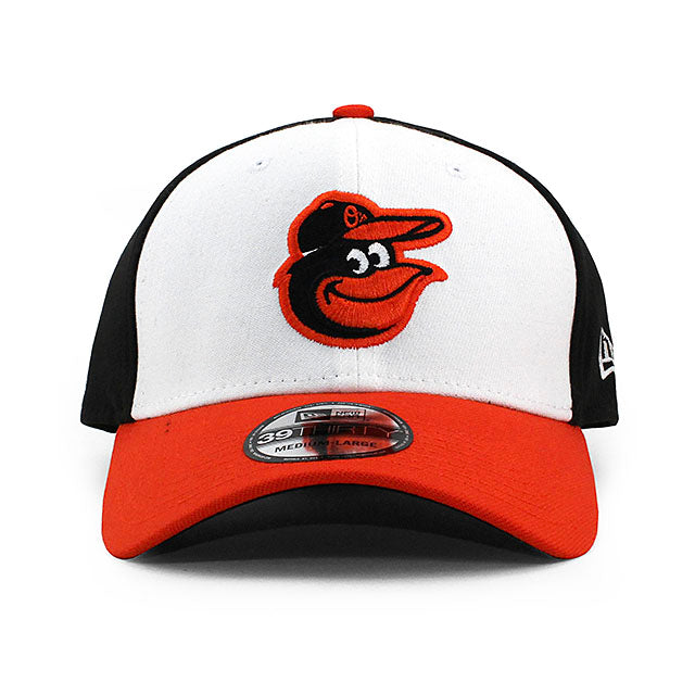 ニューエラ キャップ 39THIRTY ボルチモア オリオールズ MLB HOME TEAM CLASSIC FLEX FIT CAP WHITE