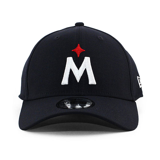 ニューエラ キャップ 39THIRTY ミネソタ ツインズ MLB ROAD TEAM CLASSIC FLEX FIT CAP NAVY
