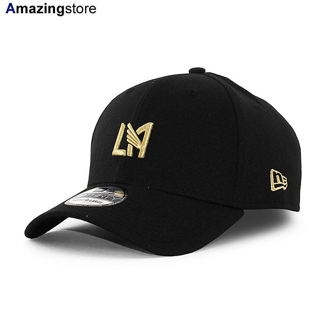 ニューエラ キャップ 39THIRTY ロサンゼルス FC MLS TEAM CLASSIC FLEX FIT CAP BLACK