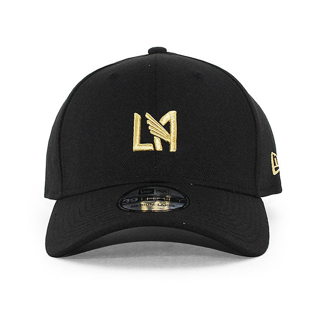 ニューエラ キャップ 39THIRTY ロサンゼルス FC MLS TEAM CLASSIC FLEX FIT CAP BLACK