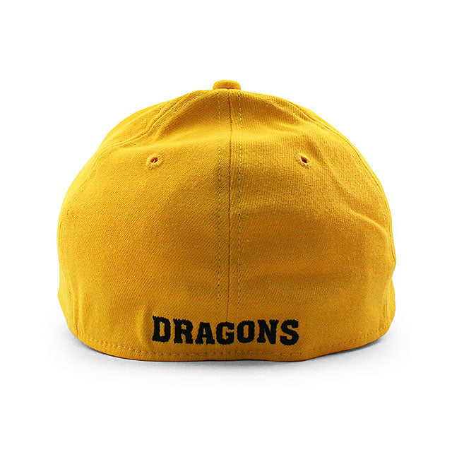 ニューエラ キャップ 39THIRTY ティフィン ドラゴンズ NCAA TEAM CLASSIC FLEX FIT CAP GOLD