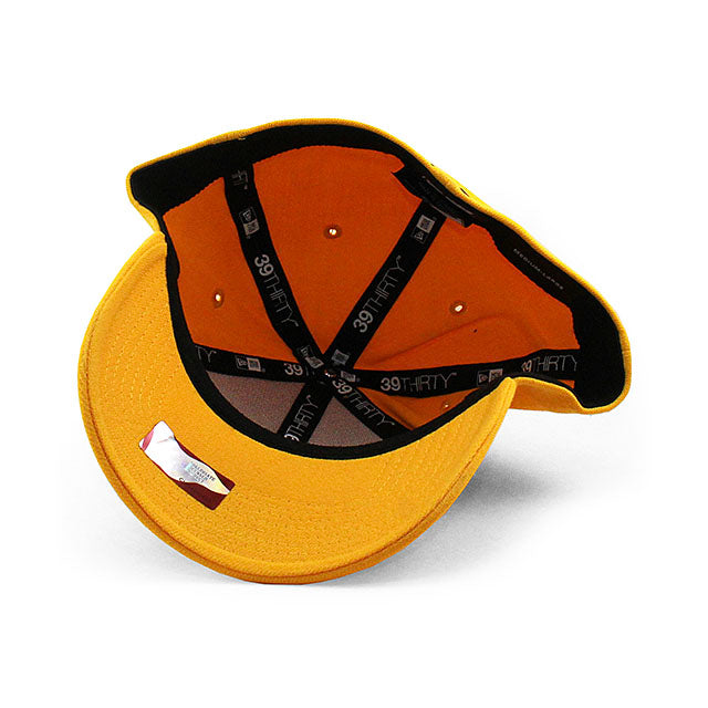 ニューエラ キャップ 39THIRTY ティフィン ドラゴンズ NCAA TEAM CLASSIC FLEX FIT CAP GOLD