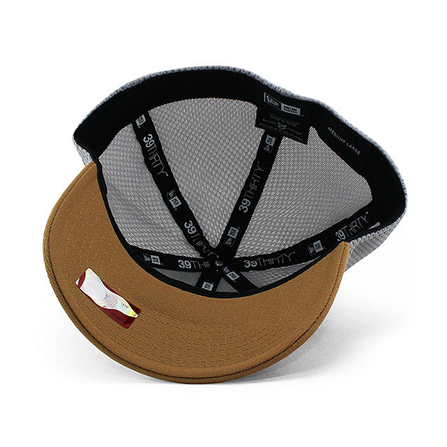 ニューエラ キャップ 39THIRTY リーハイ マウンテン ホークス NCAA NEO FLEX FIT CAP WHEAT