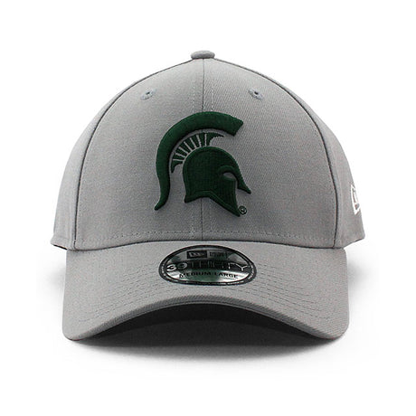 ニューエラ キャップ 39THIRTY ミシガンステイト スパルタンズ NCAA TEAM CLASSIC FLEX FIT CAP GREY