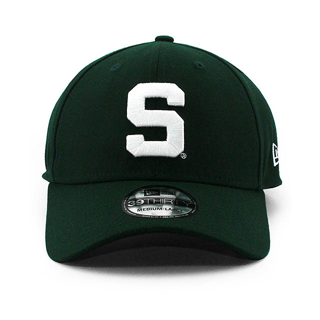ニューエラ キャップ 39THIRTY ミシガンステイト スパルタンズ NCAA TEAM CLASSIC FLEX FIT CAP GREEN