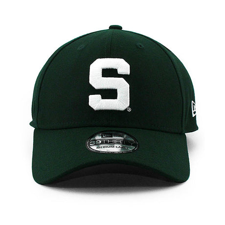 ニューエラ キャップ 39THIRTY ミシガンステイト スパルタンズ NCAA TEAM CLASSIC FLEX FIT CAP GREEN