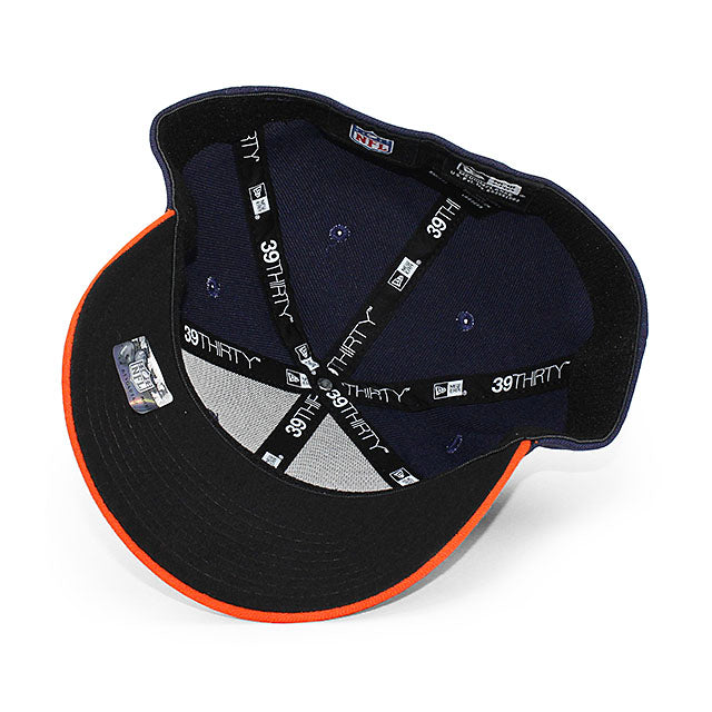 ニューエラ キャップ 39THIRTY シカゴ ベアーズ NFL BEAR HEAD TEAM CLASSIC FLEX FIT CAP NAVY