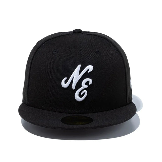 ニューエラ キャップ 59FIFTY CLASSIC LOGO FITTED CAP BLACK-WHITE