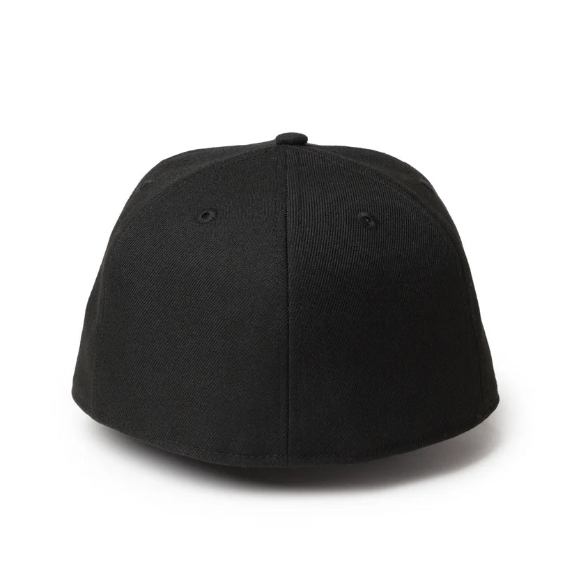 ニューエラ キャップ 59FIFTY LINEAR LOGO FITTED CAP BLACK-WHITE