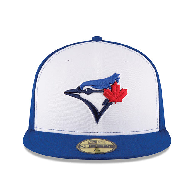 ニューエラ キャップ 海外取寄 59FIFTY トロント ブルージェイズ MLB ON-FIELD AUTHENTIC ALTERNATE-3 FITTED CAP WHITE ROYAL BLUE
