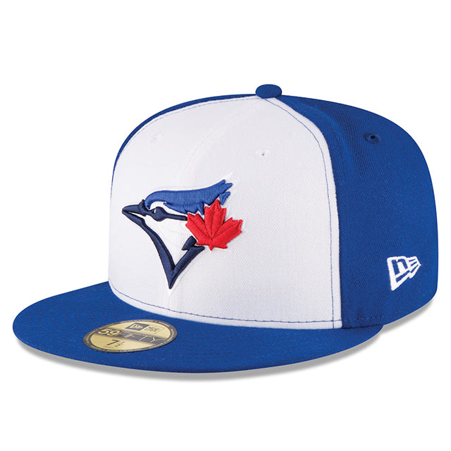 ニューエラ キャップ 海外取寄 59FIFTY トロント ブルージェイズ MLB ON-FIELD AUTHENTIC ALTERNATE-3 FITTED CAP WHITE ROYAL BLUE