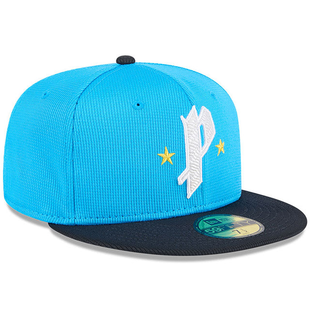 シティコネクト ニューエラ キャップ 59FIFTY フィラデルフィア フィリーズ MLB 2025 CITY CONNECT BATTING PRACTICE FITTED CAP BLUE-NAVY