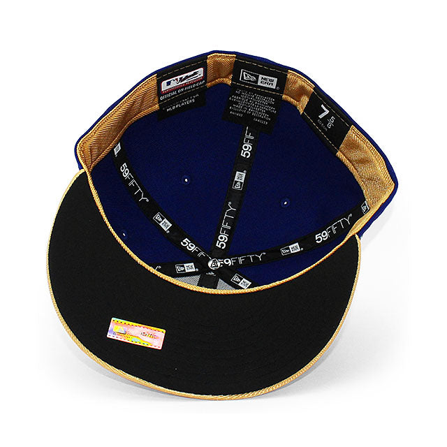 2026 ゴールドコレクション ニューエラ キャップ 59FIFTY ロサンゼルス ドジャース 2026 MLB GOLD COLLECTION FITTED CAP ROYAL