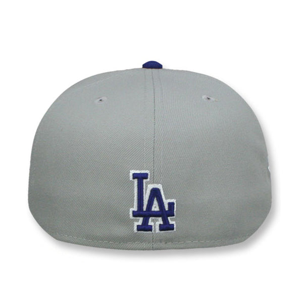 大谷翔平モデル ニューエラ キャップ 59FIFTY ロサンゼルス ドジャース MLB SHOHEI OHTANI 50-50 FITTED CAP GREY-ROYAL BLUE