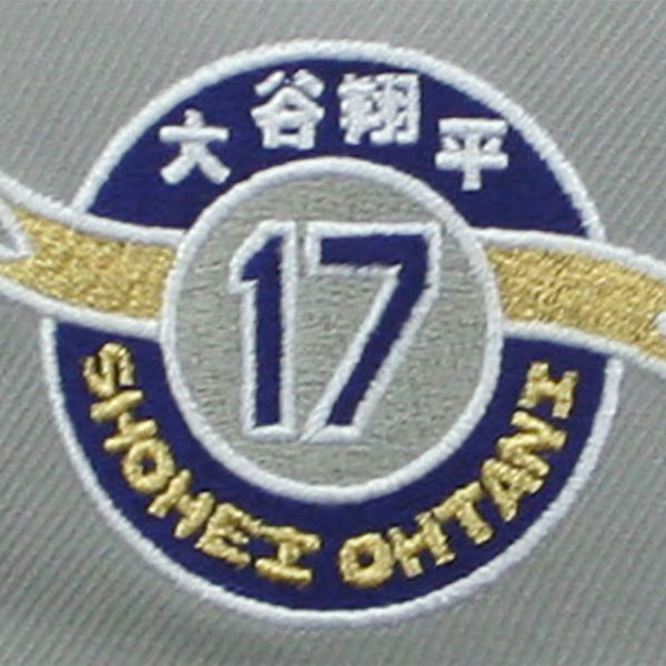 大谷翔平モデル ニューエラ キャップ 59FIFTY ロサンゼルス ドジャース MLB SHOHEI OHTANI 50-50 FITTED CAP GREY-ROYAL BLUE