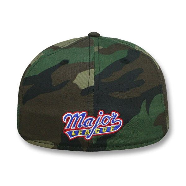 ニューエラ 59FIFTY 映画 メジャーリーグ WILD THING FITTED CAP WOODLAND CAMO