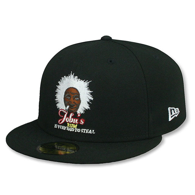 ニューエラ 59FIFTY 映画 メジャーリーグ JOBUS RUM FITTED CAP BLACK