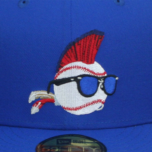 ニューエラ 59FIFTY 映画 メジャーリーグ WILD THING FITTED CAP ROYAL BLUE