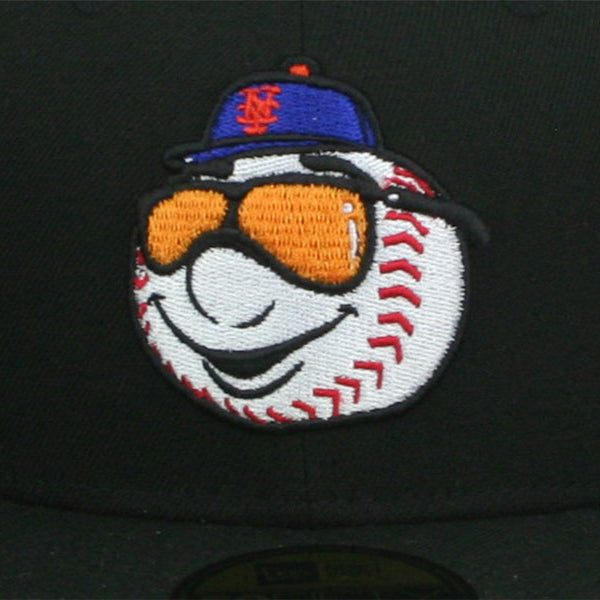 ニューエラ キャップ 59FIFTY ニューヨーク メッツ MLB SHADES MR MET FITTED CAP BLACK