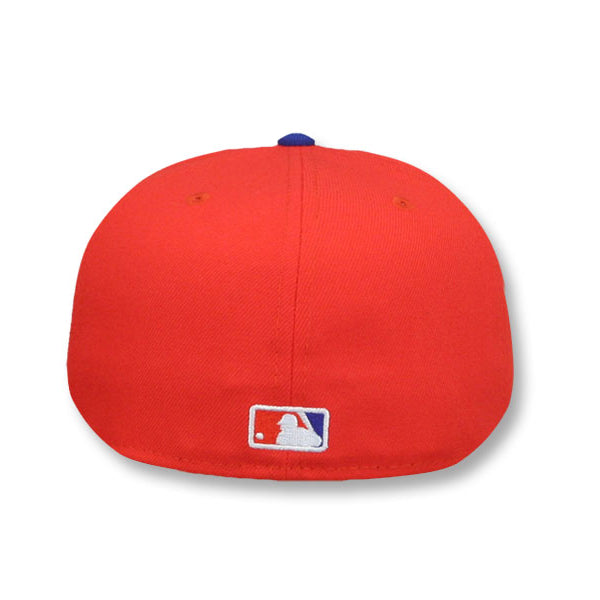 ニューエラ キャップ 59FIFTY ニューヨーク メッツ MLB SHADES MR MET FITTED CAP ORANGE-ROYAL BLUE